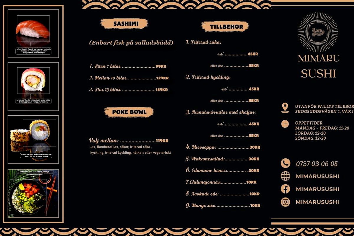 Mimaru Sushi │ Växjö - Photo 3